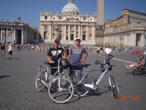 Biketour to Roma july-august 2011